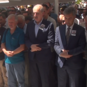 Rektör Acer, Şehit Cenaze Törenine Katıldı 