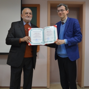Ukrayna Bilimler Akademisi’nden Prof. Dr. Mehmet İsmail’e Fahri Doktora