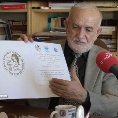 Ünlü Şair Prof. Dr. Mehmet İsmail'e Avrupa'dan Ödül