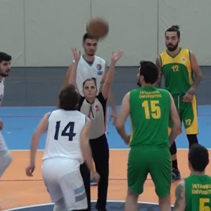 ÇOMÜ Erkek Basketbol Takımı İstanbul Üniversitesini 77-72 Mağlup Etti 