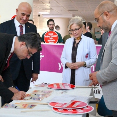 Organ Bağışı Haftası Etkinlikleri ÇOMÜ Hastanesi’nde Gerçekleştirildi