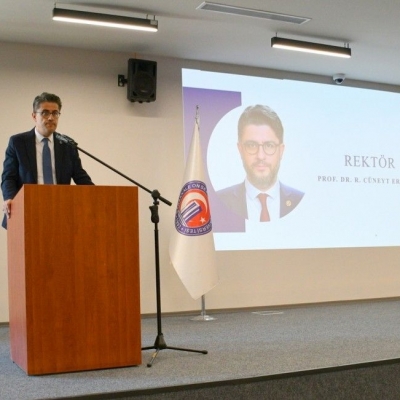 Spor Bilimleri Fakültesi Akademik Yıl Açılışında Rektör Erenoğlu Gazze’ye Dikkat Çekti