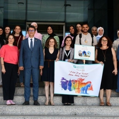 Yunus Emre Enstitüsü Yaz Okulu Kapsamında Uluslararası Öğrenciler ÇOMÜ’de